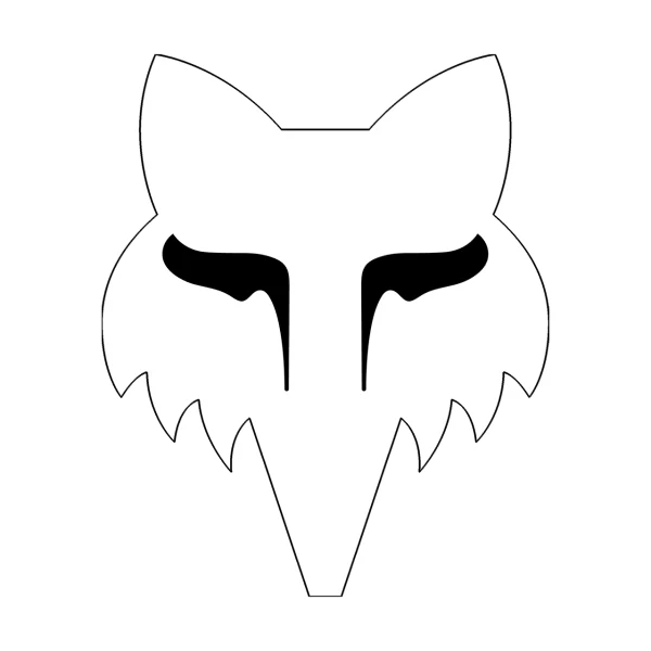 Autocollant Fox Head 2.5" - Image 4