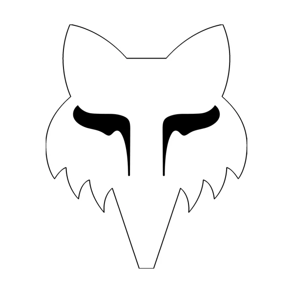 Autocollant Fox Head 4" - Image 4