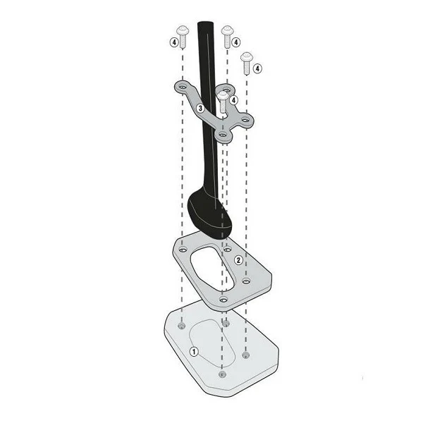 Élargisseur de Béquille Latéral en Aluminium - Image 11