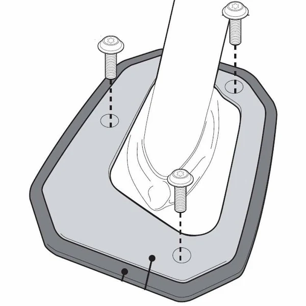 Élargisseur de Béquille Latéral en Aluminium - Image 3