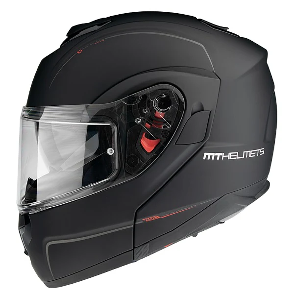 Casque Modulaire de Motoneige Atom SV Solid Visière Double - Liquidation