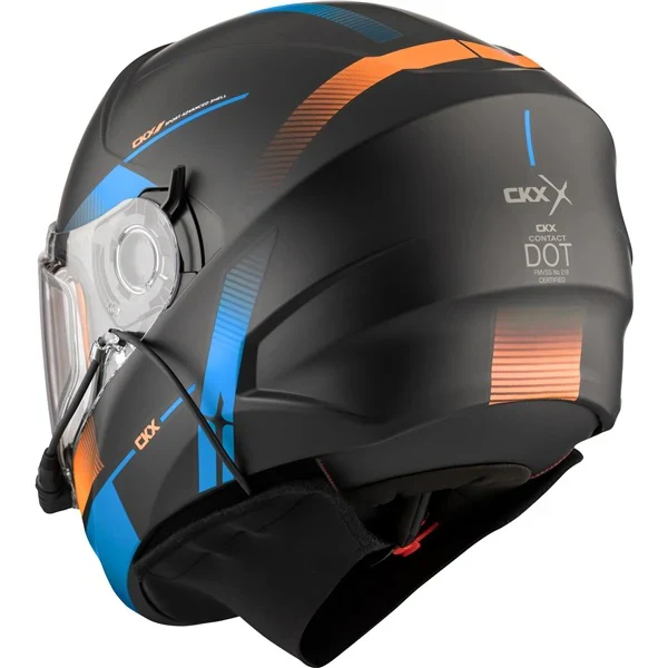 Casque de Motoneige Intégral Contact Edge Visière Double Électrique - Image 13