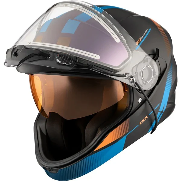 Casque de Motoneige Intégral Contact Edge Visière Double Électrique - Image 14