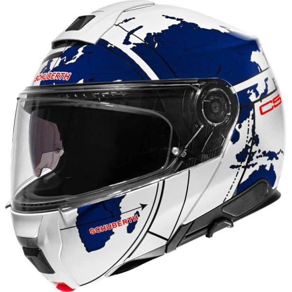 Casque de Moto Modulaire C5 Globe - Image 6