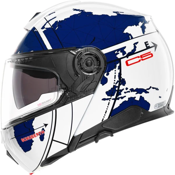 Casque de Moto Modulaire C5 Globe - Image 9