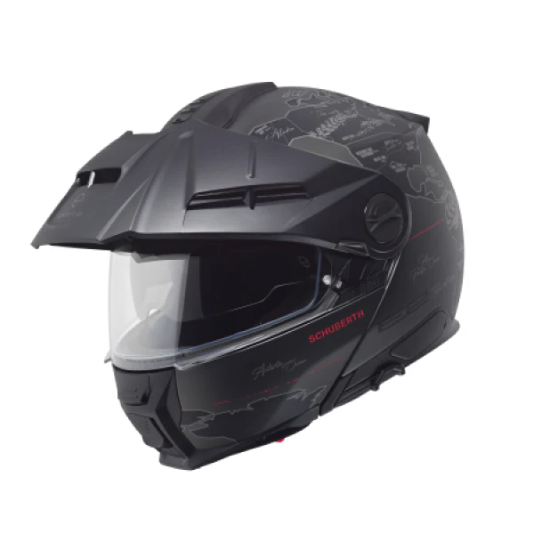 Casque de Moto Modulaire E2 Graphic Atlas