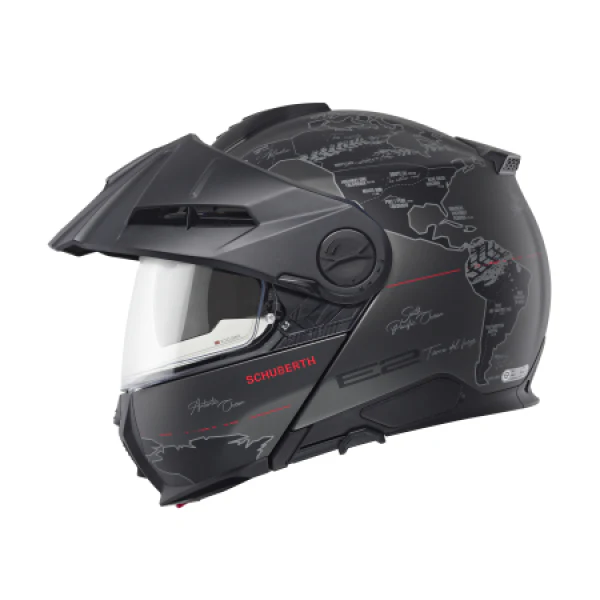 Casque de Moto Modulaire E2 Graphic Atlas - Image 2