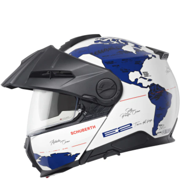Casque de Moto Modulaire E2 Graphic Atlas - Image 7