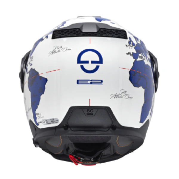 Casque de Moto Modulaire E2 Graphic Atlas - Image 9