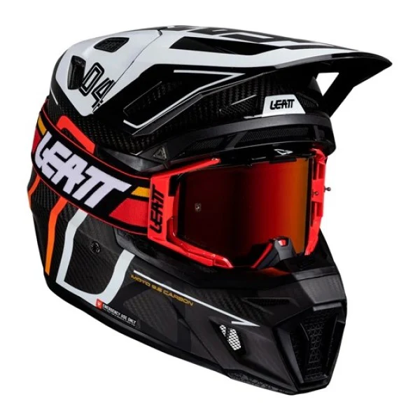 Casque de Motocross ADV 9.5 V25 avec Lunettes Incluses
