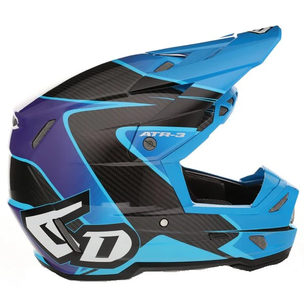 Casque de Motocross ATR-3 Wave Carbone - Image 2