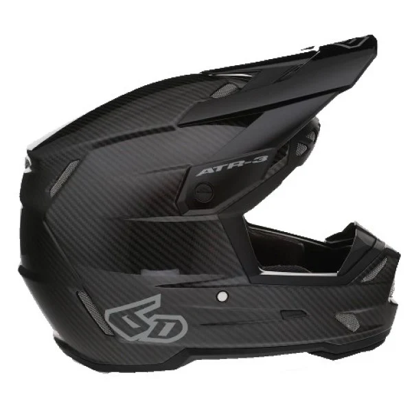 Casque de Motocross ATR-3Y Solid Carbone Junior