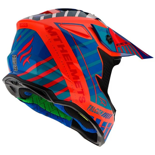 Casque de Motocross Falcon Energy - Liquidation - Image 3