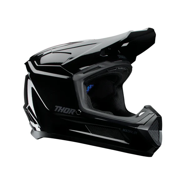 Casque de Motocross Fleet Blackout Junior