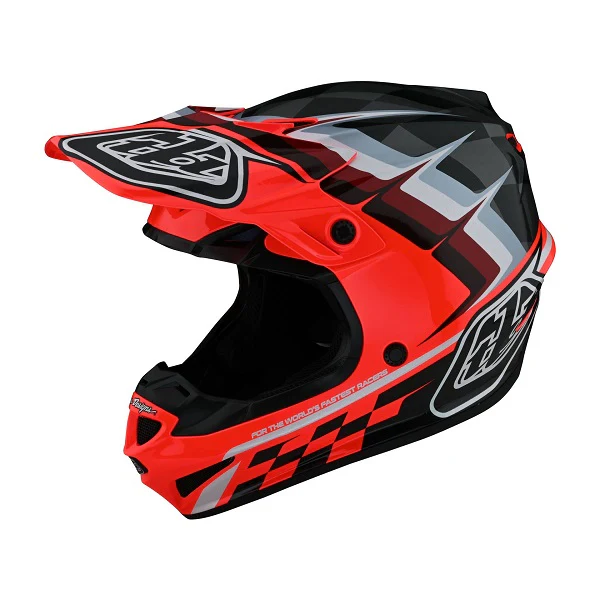 Casque de Motocross SE4 Polyacrylite Warped - Liquidation - Image 8
