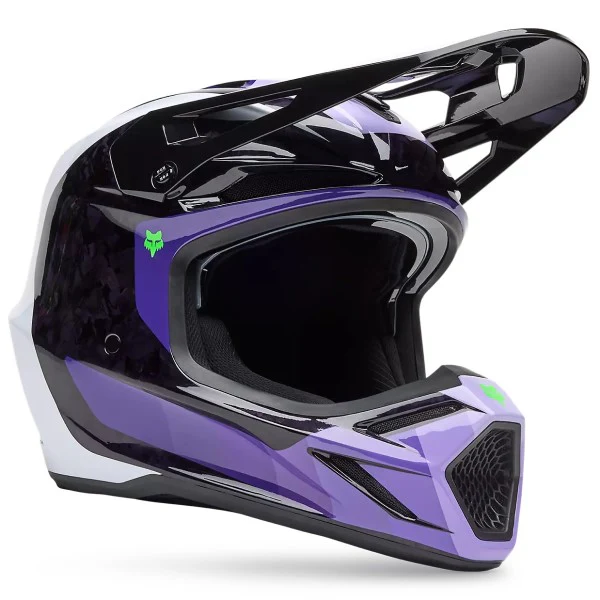 Casque de Motocross V3 RS Grid Carbone MIPS - Image 3