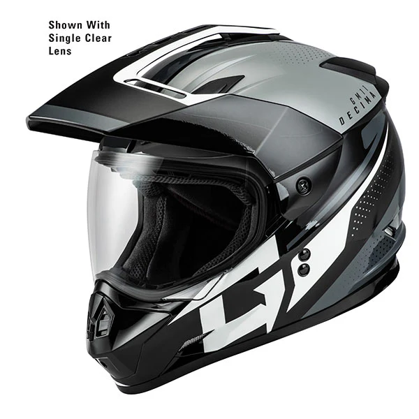 Casque Intégral de Motoneige GM11 Decima Dual Sport Électrique - Image 6