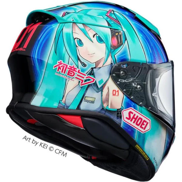 Casque Intégral de Moto RF-1400 Hatsune Miku - Image 3