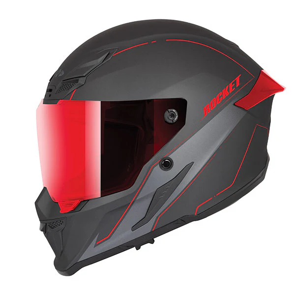Casque Intégral de Moto RKT 240 Solar Flare - Image 3