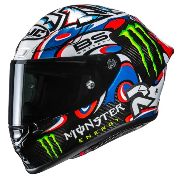Casque Intégral de Moto RPHA 1 V2 Carbone Quartraro