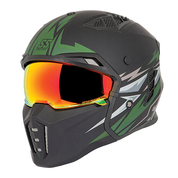 Casque Intégral de Moto SS2450 Trial by Fire StreetFighter - Image 3