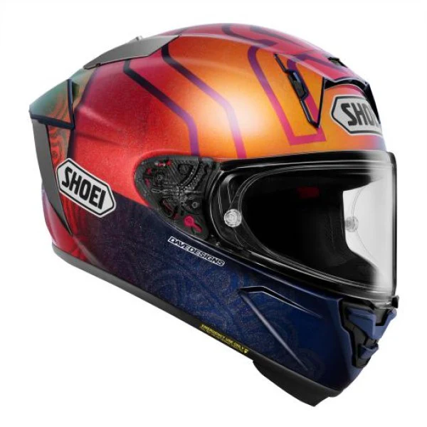 Casque Intégral de Moto X-Fifteen Marquez Holi