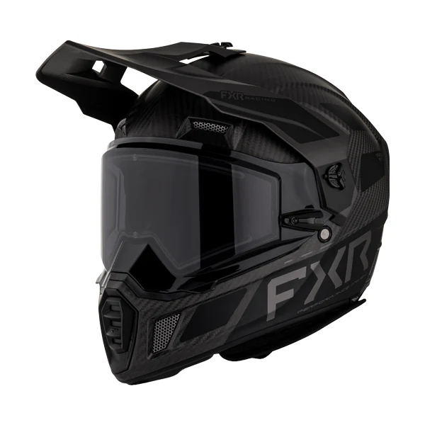 Casque Intégral de Motoneige Clutch X Pro Carbon Visière Double Electrique - Image 7