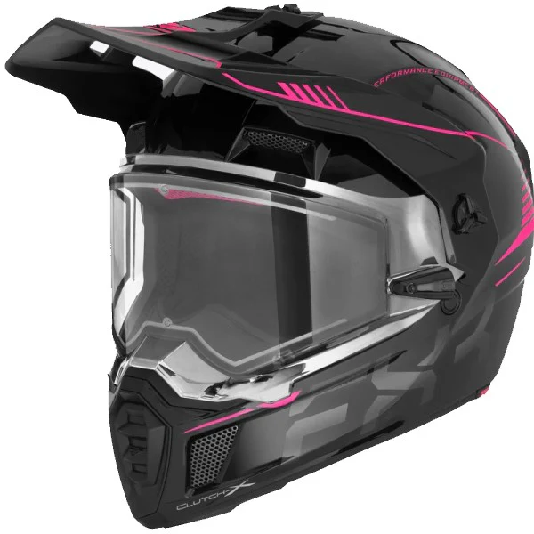 Casque Intégral de Motoneige Clutch X Pro Visière Double Electrique - Image 5