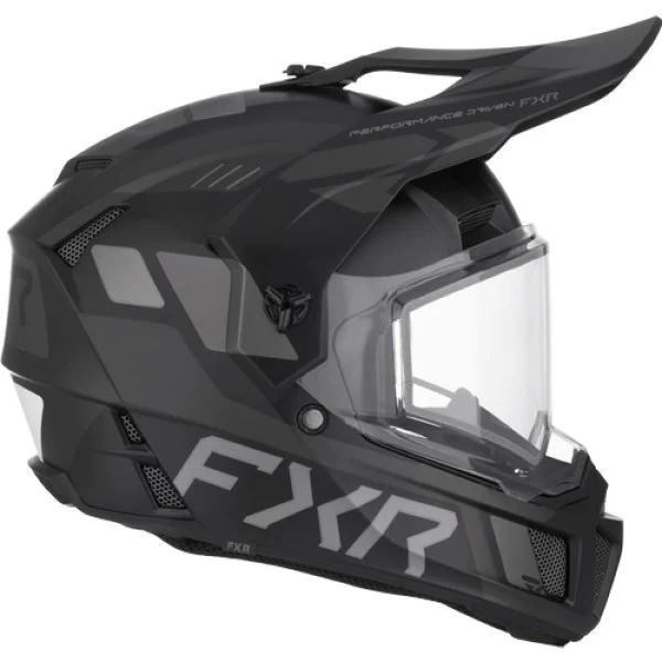 Casque Intégral de Motoneige Clutch X Visière Double Junior - Image 2