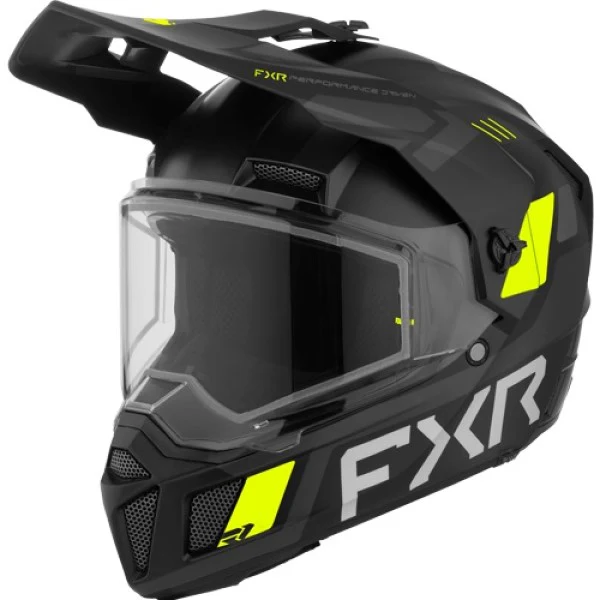 Casque Intégral de Motoneige Clutch X Visière Double Junior - Image 4