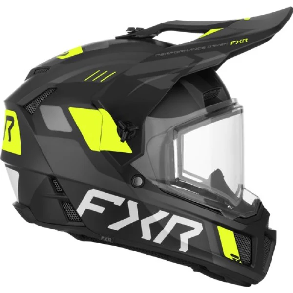 Casque Intégral de Motoneige Clutch X Visière Double Junior - Image 5
