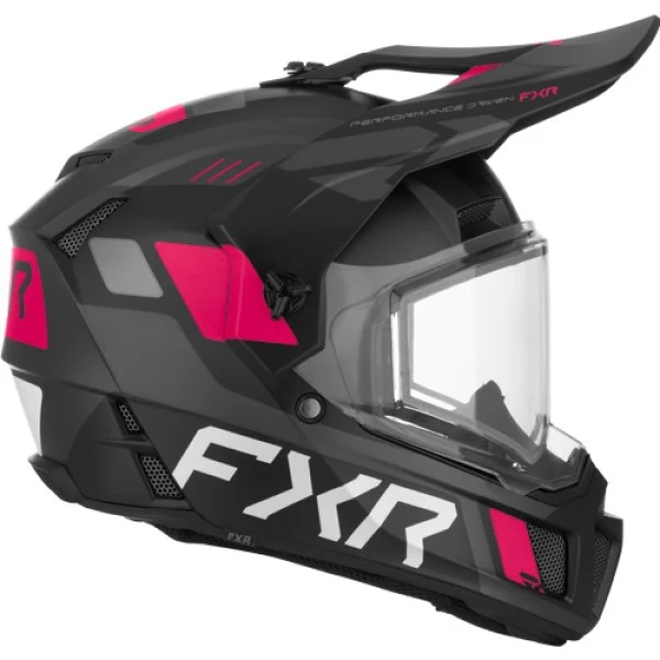 Casque Intégral de Motoneige Clutch X Visière Double Junior - Image 8