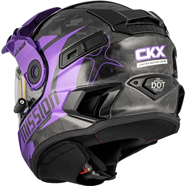 Casque Intégral de Motoneige Mission Alaska Carbone Édition Limitée - Image 2