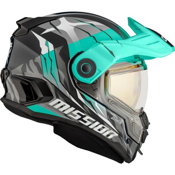 Casque Intégral de Motoneige Mission Claw Visière Électrique - Image 3