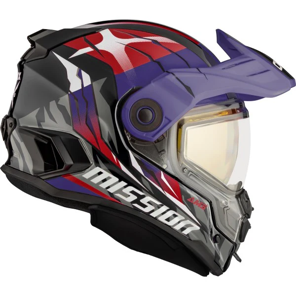 Casque Intégral de Motoneige Mission Claw Visière Électrique - Image 4