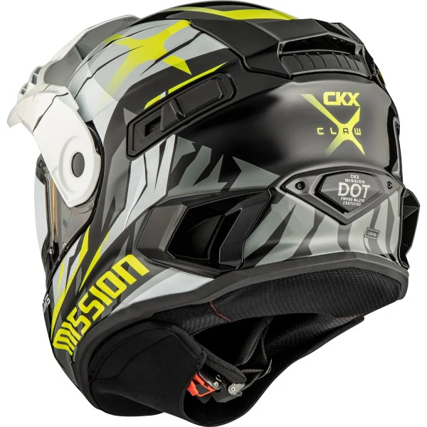 Casque Intégral de Motoneige Mission Claw Visière Électrique - Image 6