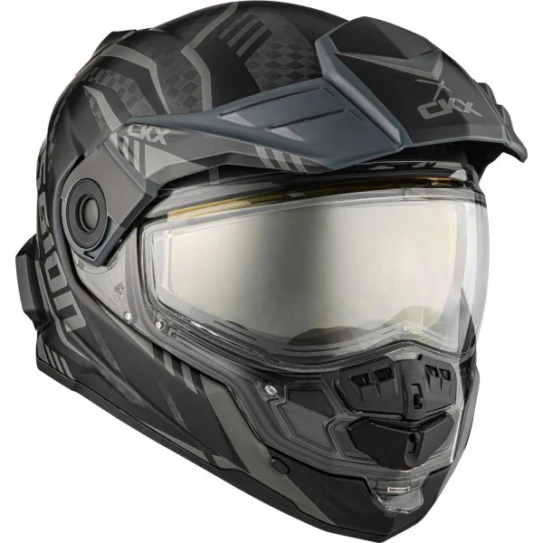 Casque Intégral de Motoneige Mission Code Carbone - Image 4