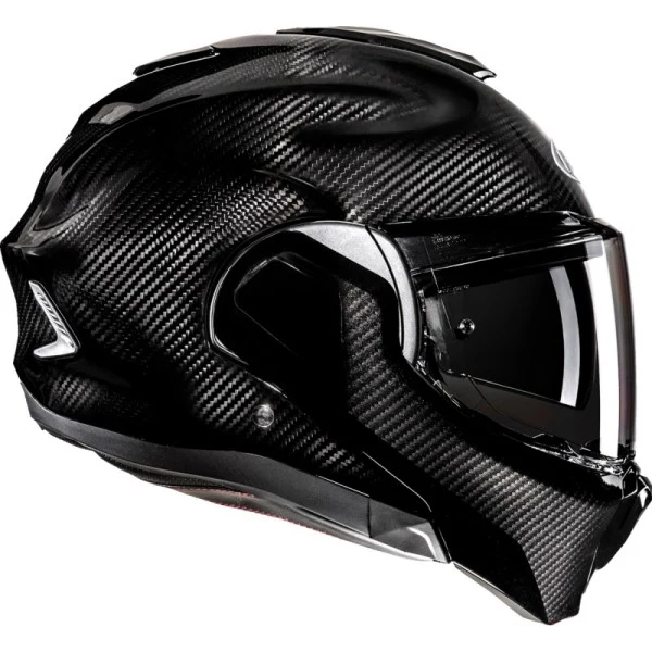 Casque Modulaire de Moto F100 Carbon Solid - Image 3