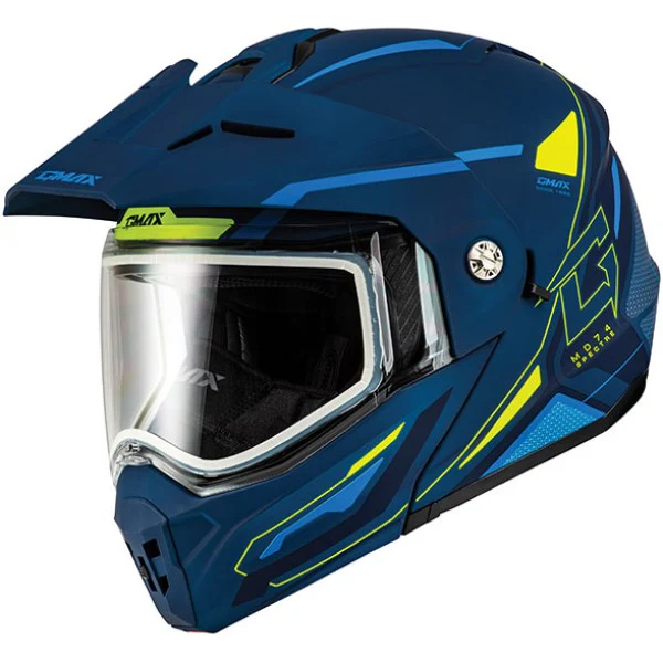 Casque Modulaire de Motoneige MD74 Lentille Double - Image 2