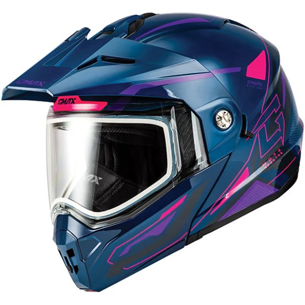 Casque Modulaire de Motoneige MD74 Lentille Double - Image 4