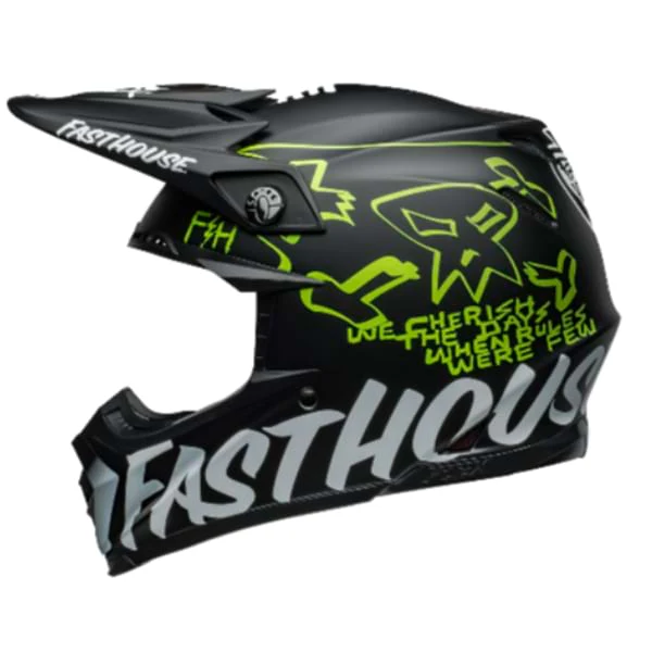 Casque de Motocross Moto-9S Flex Solid - Image 55