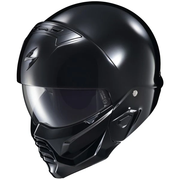 Casque Ouvert de Moto Covert 2 Solid
