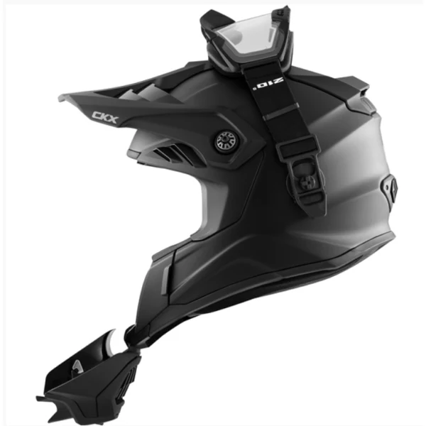 Casque Titan Air Flow Solid - Lunette 210° électrique incluse - Image 4