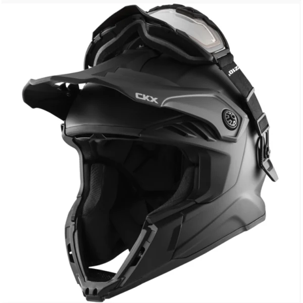 Casque Titan Air Flow Solid - Lunette 210° électrique incluse - Image 5