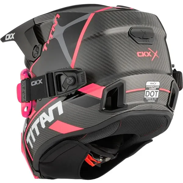 Casque Titan AMS Conrod Carbone - Lunettes Apex Incluse - Image 11