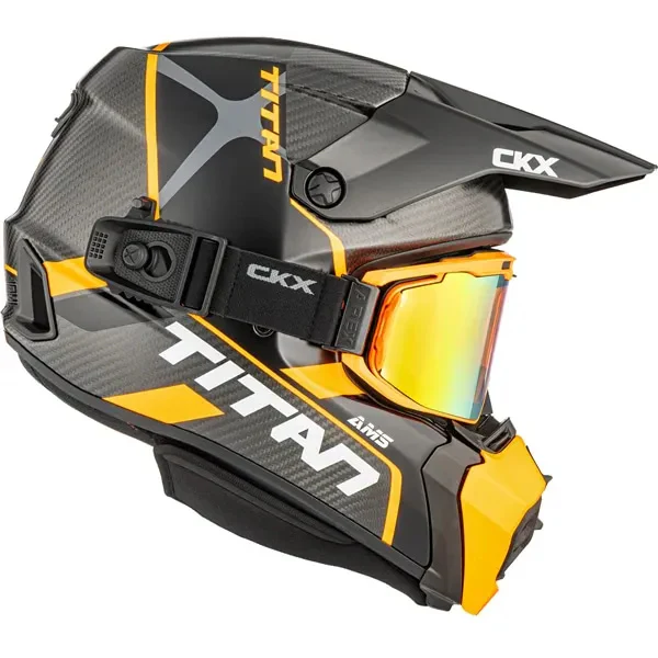 Casque Titan AMS Conrod Carbone - Lunettes Apex Incluse - Image 4