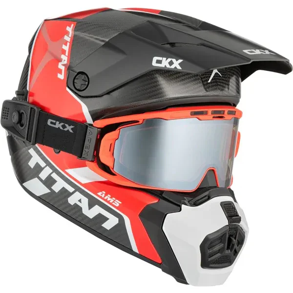 Casque Titan AMS Conrod Carbone - Lunettes Apex Incluse - Image 5