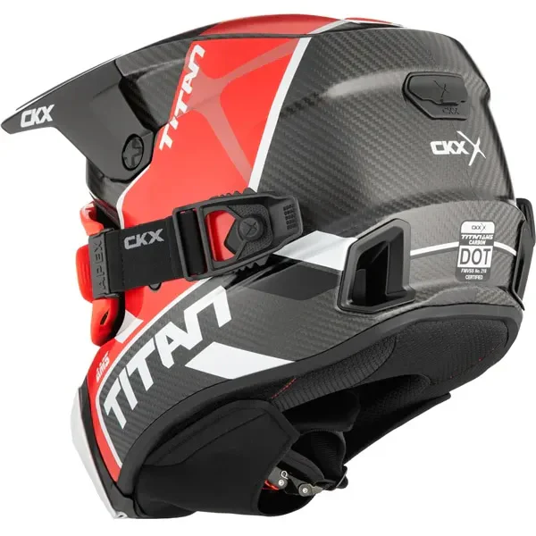Casque Titan AMS Conrod Carbone - Lunettes Apex Incluse - Image 6