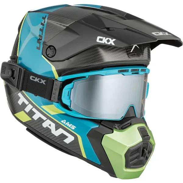 Casque Titan AMS Conrod Carbone - Lunettes Apex Incluse - Image 7