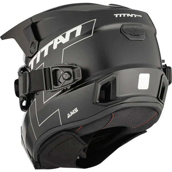 Casque Titan AMS Solid - Lunettes Apex Incluse - Image 6